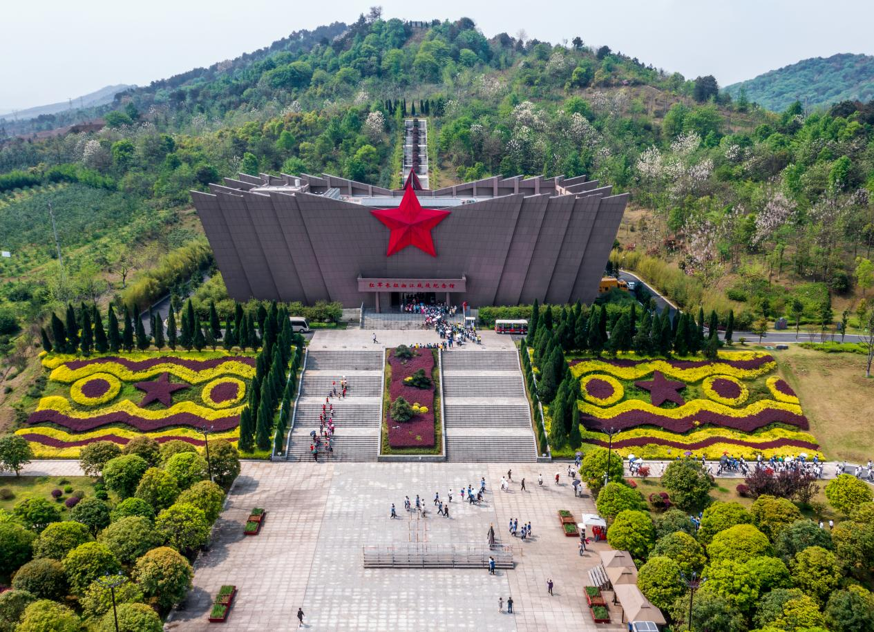 廣西桂林，全州縣中國工農(nóng)紅軍長征湘江戰(zhàn)役紀念館。